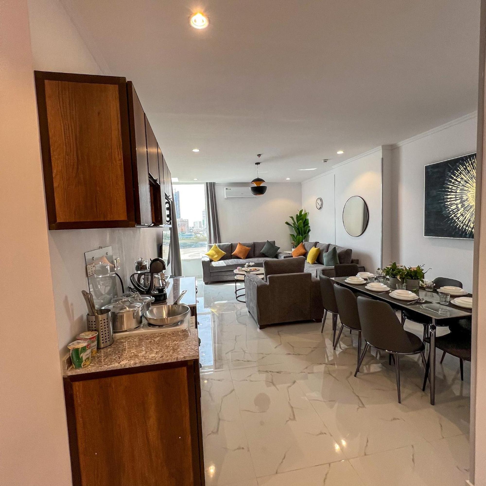 The Red Sea Apartment شقة البحر الأحمر Djedda Buitenkant foto
